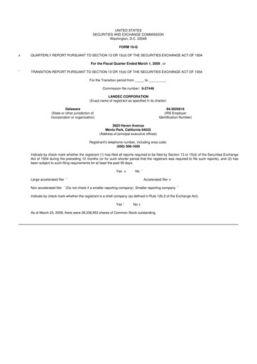 Thumbnail Lifecore Biomedical 10-Q Quarterly Report FY 