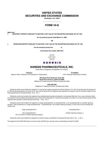 Thumbnail Viracta Therapeutics 10-Q Quarterly Report FY 