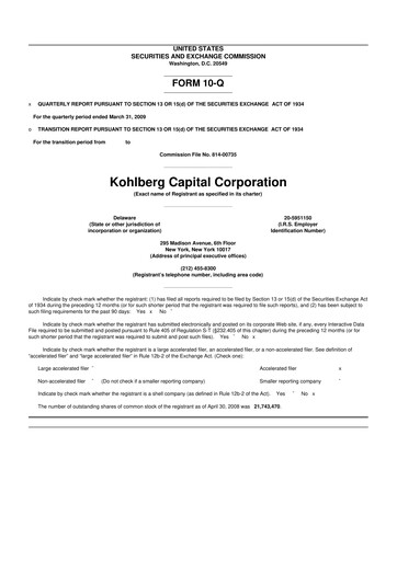 Thumbnail BCP Investment Corporation 10-Q Quarterly Report FY 
