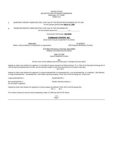 Miniature HireQuest 10-Q Rapport trimestriel  