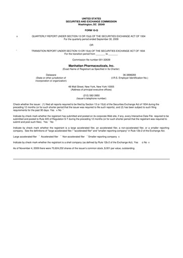 Thumbnail TG Therapeutics 10-Q Quarterly Report FY 