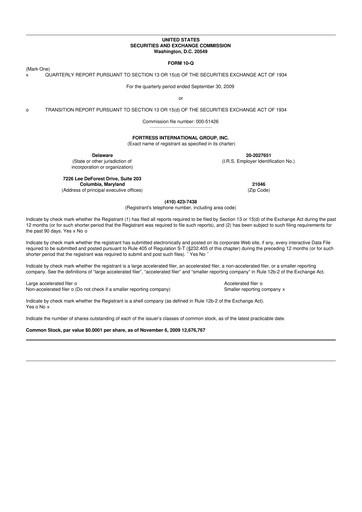 Miniature TSS, Inc. 10-Q Rapport trimestriel  