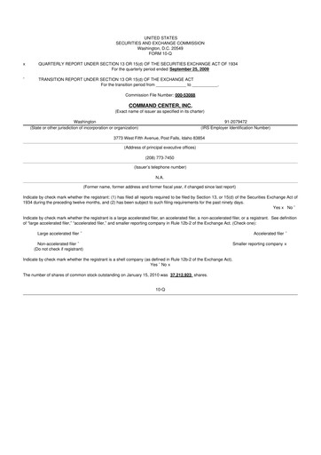 Miniature HireQuest 10-Q Rapport trimestriel  