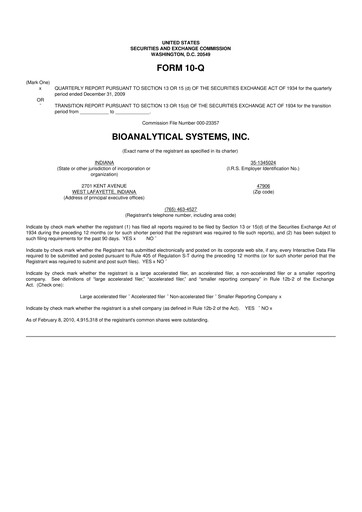 Thumbnail Inotiv 10-Q Quarterly Report FY 