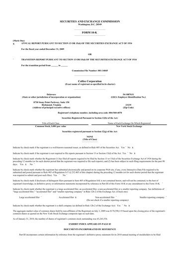 Miniature Enovis 10-K Rapport annuel 