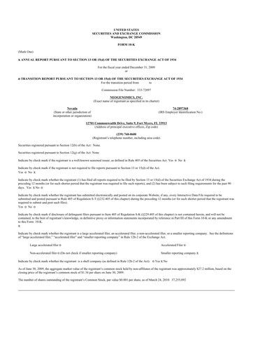Thumbnail NeoGenomics
 10-K Annual Report 