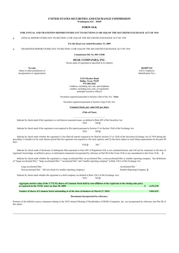 Miniature Envela Corporation 10-K Rapport annuel 