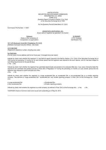 Thumbnail AIM ImmunoTech
 10-Q Quarterly Report FY 