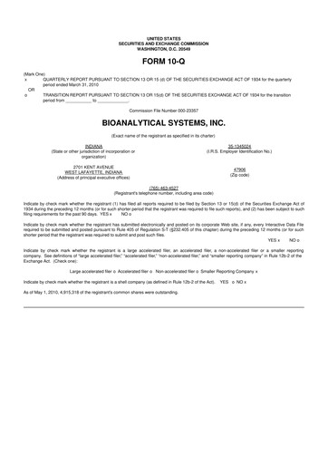 Thumbnail Inotiv 10-Q Quarterly Report FY 