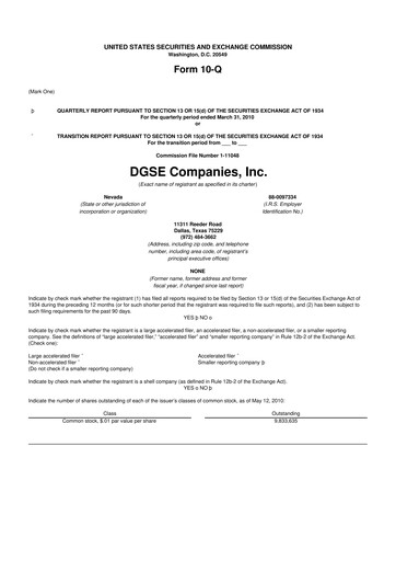 Vorschaubild Envela Corporation 10-Q Quartalsbericht  