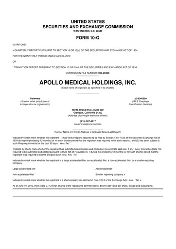 Vorschaubild Astrana Health 10-Q Quartalsbericht  