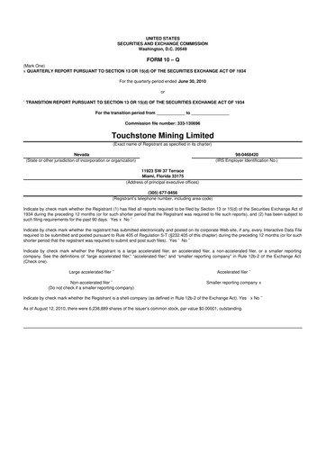 Thumbnail 22nd Century Group
 10-Q Quarterly Report FY 