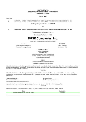 Vorschaubild Envela Corporation 10-Q Quartalsbericht  