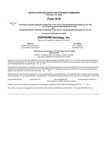 Vorschaubild Alaunos Therapeutics 10-Q Quartalsbericht  