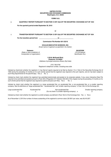 Thumbnail Sonoma Pharmaceuticals 10-Q Quarterly Report FY 