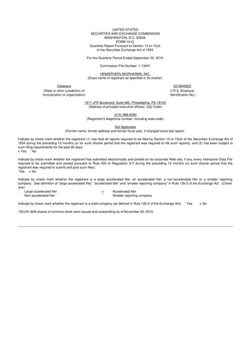 Thumbnail AIM ImmunoTech
 10-Q Quarterly Report FY 