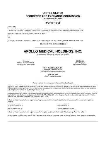 Vorschaubild Astrana Health 10-Q Quartalsbericht  
