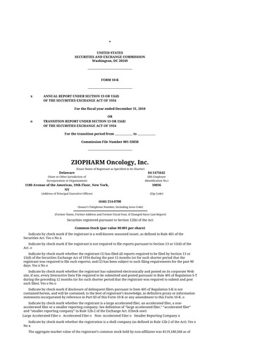 Vorschaubild Alaunos Therapeutics 10-K Jahresbericht 