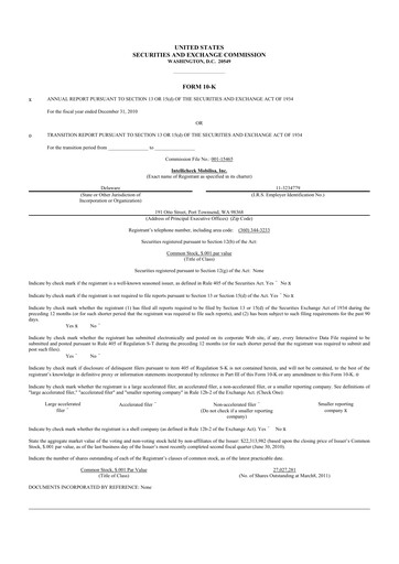 Thumbnail Intellicheck 10-K Annual Report 