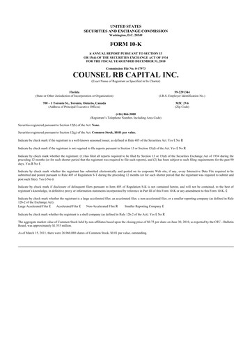 Miniature Heritage Global 10-K Rapport annuel 