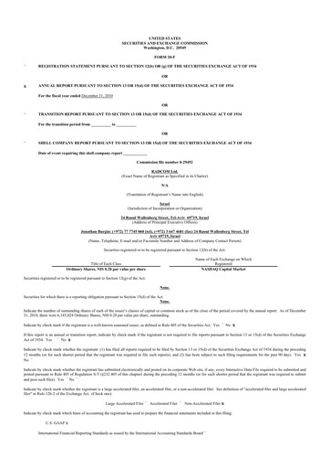 Thumbnail RADCOM 20-F Annual Report 