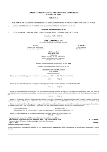 Miniature Envela Corporation 10-K Rapport annuel 