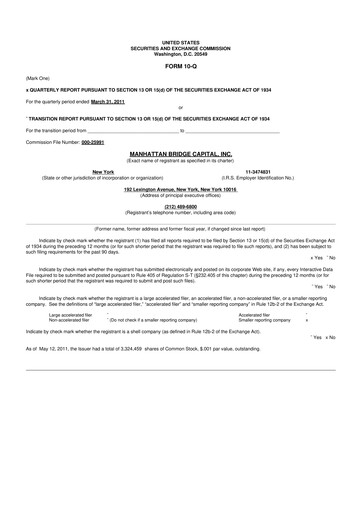 Vorschaubild Manhattan Bridge Capital
 10-Q Quartalsbericht  