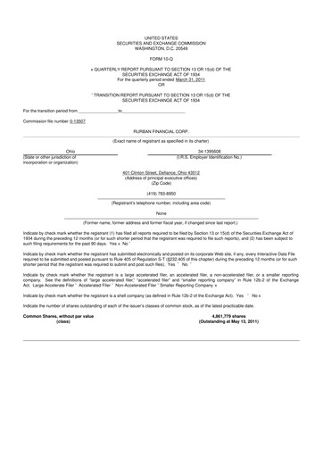 Miniature SB Financial Group 10-Q Rapport trimestriel  