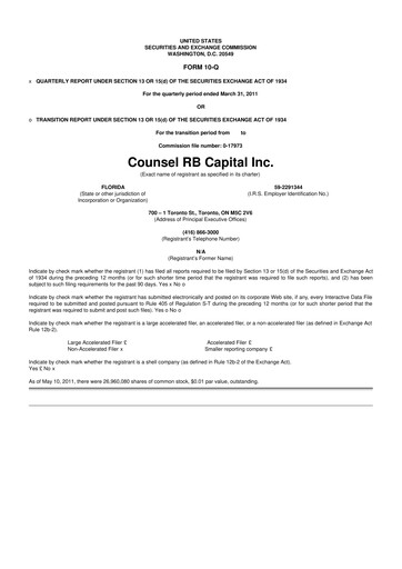 Thumbnail Heritage Global 10-Q Quarterly Report FY 