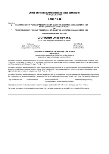 Vorschaubild Alaunos Therapeutics 10-Q Quartalsbericht 2010 