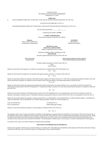 Thumbnail Lifecore Biomedical 10-K Annual Report 