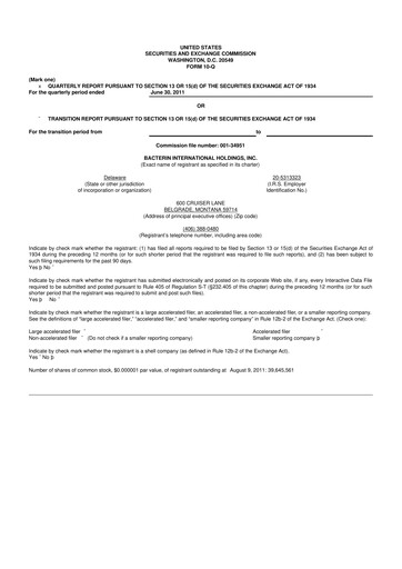 Thumbnail Xtant Medical 10-Q Quarterly Report FY2011 