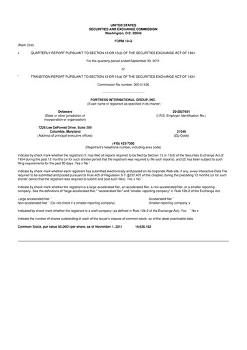 Miniature TSS, Inc. 10-Q Rapport trimestriel 2011 