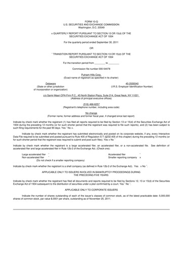 Thumbnail Lunai Bioworks 10-Q Quarterly Report FY2012 