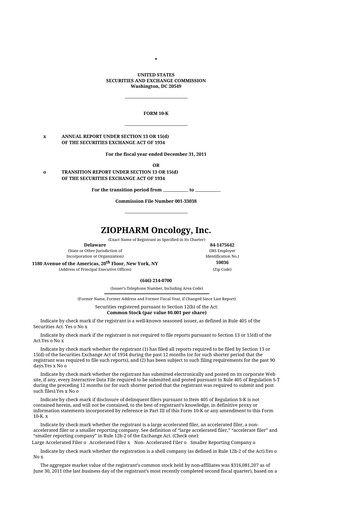 Vorschaubild Alaunos Therapeutics 10-K Jahresbericht 2011