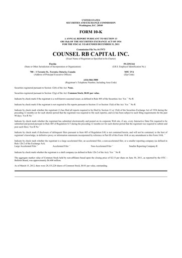 Miniature Heritage Global 10-K Rapport annuel 2011