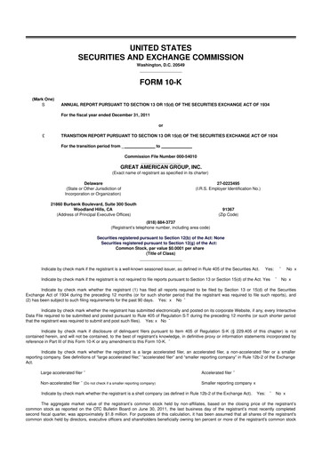 Thumbnail BRC Group Holdings 10-K Annual Report 2011
