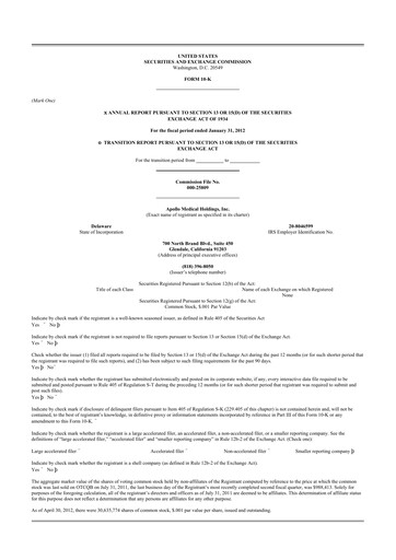 Thumbnail Astrana Health 10-K Annual Report 2012