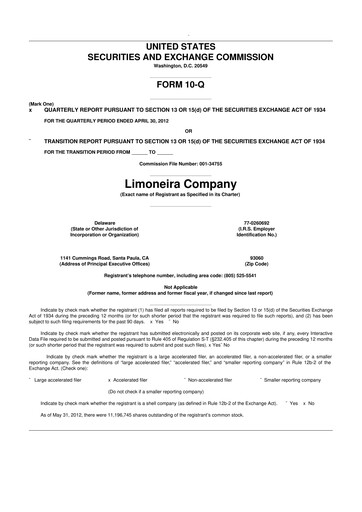 Thumbnail Limoneira
 10-Q Quarterly Report FY2012 