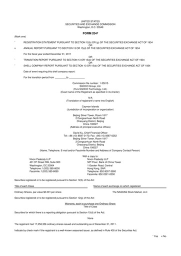 Thumbnail TROOPS, Inc. 20-F Annual Report 2011