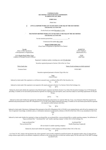 Miniature Envela Corporation 10-K Rapport annuel 2011