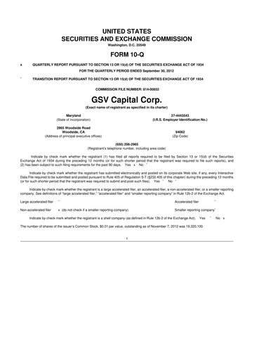 Thumbnail SuRo Capital 10-Q Quarterly Report FY 