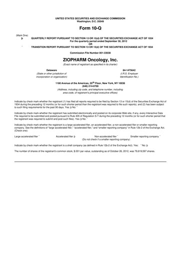 Vorschaubild Alaunos Therapeutics 10-Q Quartalsbericht 2012 