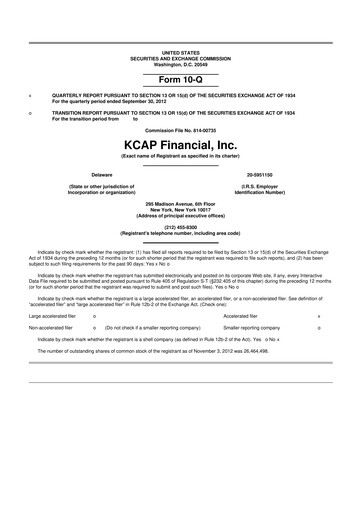 Thumbnail BCP Investment Corporation 10-Q Quarterly Report FY 