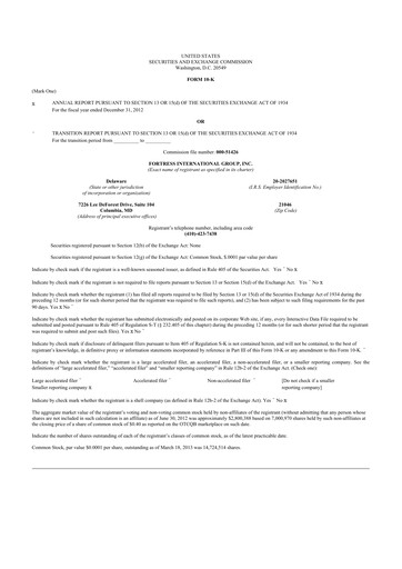 Thumbnail TSS, Inc. 10-K Annual Report 2012