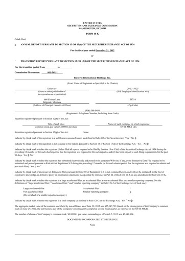 Thumbnail Xtant Medical 10-K Annual Report 2012