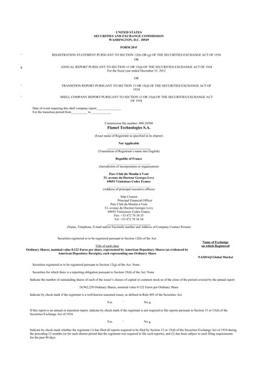 Thumbnail Avadel Pharmaceuticals
 20-F Annual Report 2012