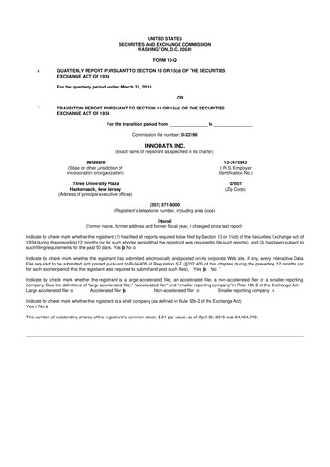 Thumbnail Innodata 10-Q Quarterly Report FY2013 