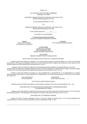 Thumbnail The ONE Group Hospitality 10-Q Quarterly Report FY2013 