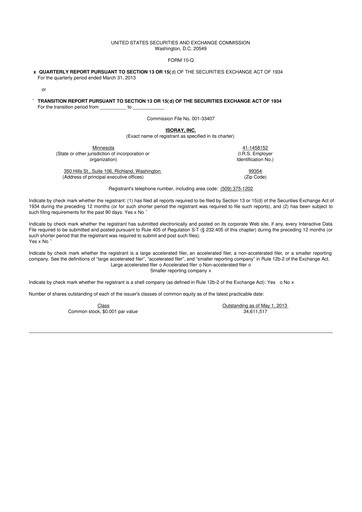Thumbnail Perspective Therapeutics 10-Q Quarterly Report FY2013 